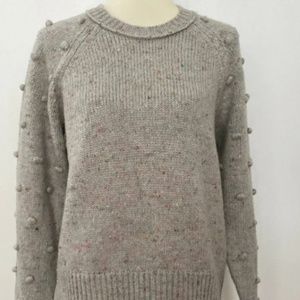 Madewell Palmroy Bobble Sleeve Sweater